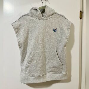 Zara Midday Sun Sleeveless Hoodie NWOT